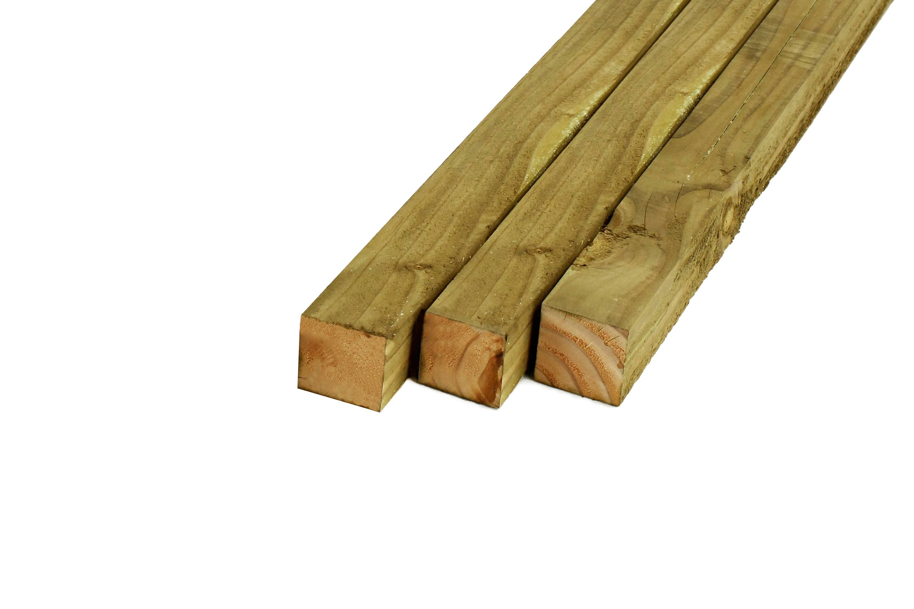 Douglas Regel 4.5 x 4.5 cm (45 x 45 mm) Geschaafd Geïmpregneerd - Lengte 300 cm - Afbeelding 1